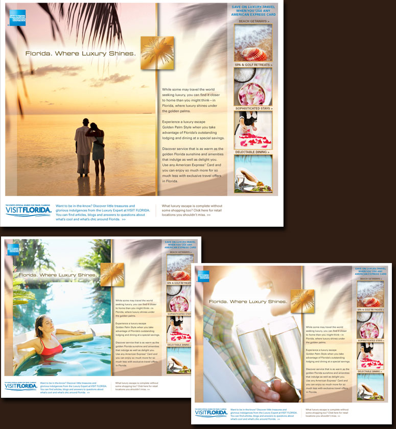 American Express Visit Florida website