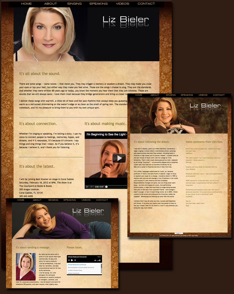 lizbieler.com website