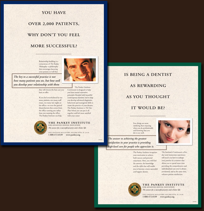 Pankey Institute Ad Campaign
